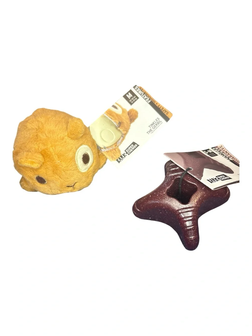 2 NWT MEDIUM BARK BOX Super Chewer  Dog Toys